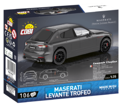 Maserati Levante Trofeo SUV car COBI 24503 - Maserati
