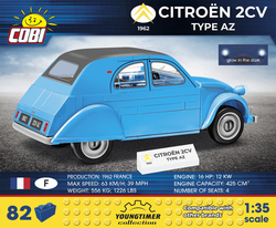 Automobil Citroën 2CV ,,Kachna" TYPE AZ 1962 COBI 24511 - Youngtimer