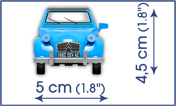 Automobil Citroën 2CV ,,Kachna" TYPE AZ 1962 COBI 24511 - Youngtimer