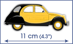 Automobil Citroën 2CV ,,Kachna" CHARLESTON 1980 COBI 24512 - Youngtimer