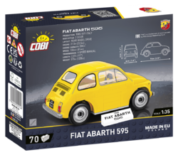 Car ABARTH 595 COBI 24514 - ABARTH 1:35