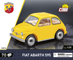 Automobil ABARTH 595 COBI 24514 - ABARTH 1:35