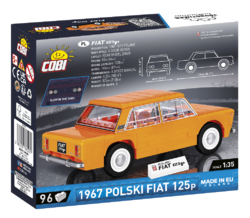 TRABANT 601 Police Car COBI 24541 - Youngtimer