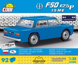 Automobil Polski Fiat FSO 125p 1.5ME COBI 24525 - Youngtimer