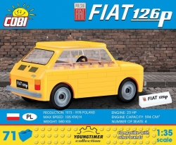 Automobil FIAT 126P COBI 24530 - Youngtimer