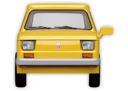 Automobil FIAT 126P Maluch COBI 24530 - Youngtimer 1:35