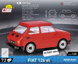 Automobil FIAT 126p el (Maluch) COBI 24531 - Youngtimer