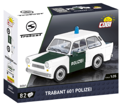 TRABANT 601 Policajné auto COBI 24541 - Youngtimer