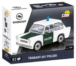 TRABANT 601 Police Car COBI 24541 - Youngtimer