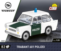 Automobil TRABANT 601 Policie COBI 24541 - Youngtimer