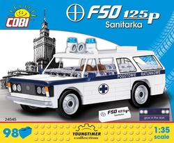 Automobil FSO 125p SANITKA COBI 24545 - Youngtimer