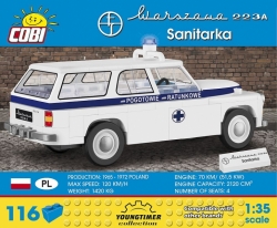 Automobil Warszawa 223A Sanitka COBI 24549 - Youngtimer