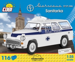 Automobil Warszawa 223A Sanitka COBI 24549 - Youngtimer