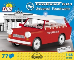 Automobil TRABANT 601 Universal  Hasiči COBI 24555 - Youngtimer