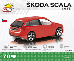 Stavebnice modelu Škoda Fabia COBI 24570 - kopie