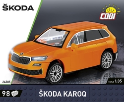 Automobil Škoda Karoq 1:35 COBI 24585