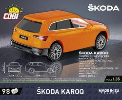 Automobil Škoda Karoq 1:35 COBI 24585