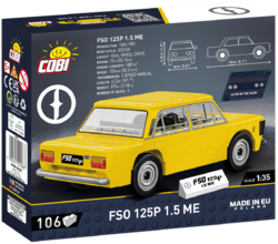 Automobile Polski Fiat FSO 125p 1.5ME COBI 24588 - Youngtimer