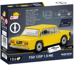 Automobil Polski Fiat FSO 125p 1.5ME COBI 24525 - Youngtimer - kopie