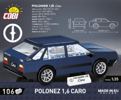 Automobil FSO Polonez 1,6 Caro COBI 24589 - Youngtimer