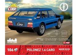 Automobil FSO Polonez 1,6 Caro COBI 24589 - Action Town 1:35