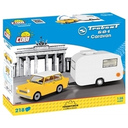 Automobil TRABANT 601 DDR s karavanem COBI 24590 - Youngtimer