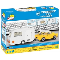 Automobil TRABANT 601 DDR s karavanem COBI 24590 - Youngtimer