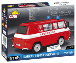 Automobil Barkas B1000 hasiči COBI 24594 - Youngtimer 