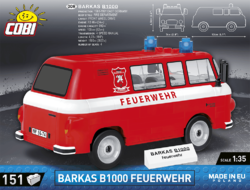 Automobil Barkas B1000 hasiči COBI 24594 - Youngtimer 