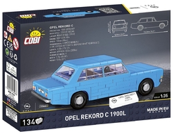 Automobil Opel Rekord C "Čierna vdova" COBI 24333 - Youngtimer kolekcia - kopie