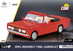 Automobil Opel Rekord C 1700L Cabriolet COBI 24599 - Youngtimer 1:35