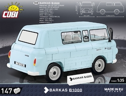 Automobil Barkas B1000 Korba COBI 24593 - Youngtimer 1:35 - kopie