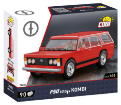 Automobil Polski Fiat FSO 125p 1.5ME COBI 24588 - Youngtimer - kopie