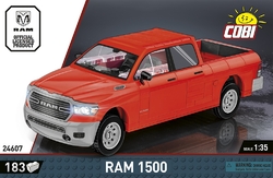Americký automobil pick-up RAM 1500 COBI 24607 - RAM collection 1:35 