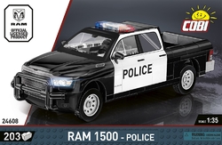 Amerikanischer Pick-up RAM 1500 Police COBI 24608 – RAM-collection 1:35
