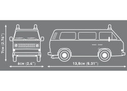 Car Volkswagen T3 COBI 24634 – Action Town 1:35 - kopie