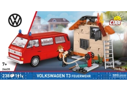 Car Volkswagen T3 COBI 24634 – Action Town 1:35 - kopie