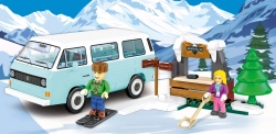 Automobil Volkswagen T3 Zimní dobrodružství COBI 24639 - Action Town 1:35