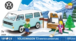Automobil Volkswagen T3 Zimní dobrodružství COBI 24639 - Action Town 1:35