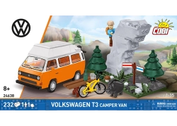 Car Volkswagen T3 Camper Van COBI 24638 – Action Town 1:35