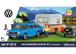 Automobil Volkswagen Passat B1 a karavan COBI 24644 – Action Town 1:35