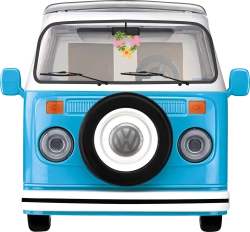 Automobil Volkswagen T2b Bus COBI 24362 - Young Timer 1:12 - kopie