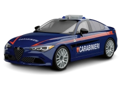 Auto GIULIA Quadrifoglio Carabinieri COBI 24654 - Action Town 1:35