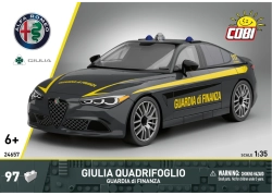 Auto GIULIA Quadrifoglio Guardia di finanza COBI 24657 - Action Town 1:35 