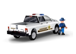 Americký automobil pick-up RAM 1500 Sheriff COBI 24658 - Action Town 1:35