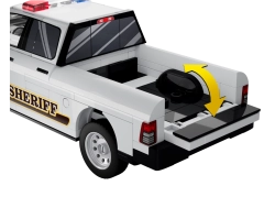 Americký automobil pick-up RAM 1500 Sheriff COBI 24658 - Action Town 1:35
