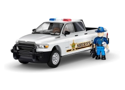 Americký automobil pick-up RAM 1500 Sheriff COBI 24658 - Action Town 1:35
