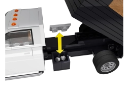 Americký automobil pick-up RAM 3500 Dump Truck COBI 24659 - Action Town 1:35