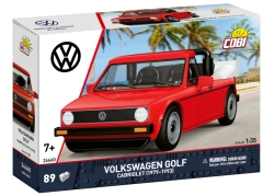 Automobil Volkswagen Golf cabriolet (1979-1993) COBI 24660 - Action Town 1:35
