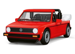 Automobil Volkswagen Golf cabriolet (1979-1993) COBI 24660 - Action Town 1:35